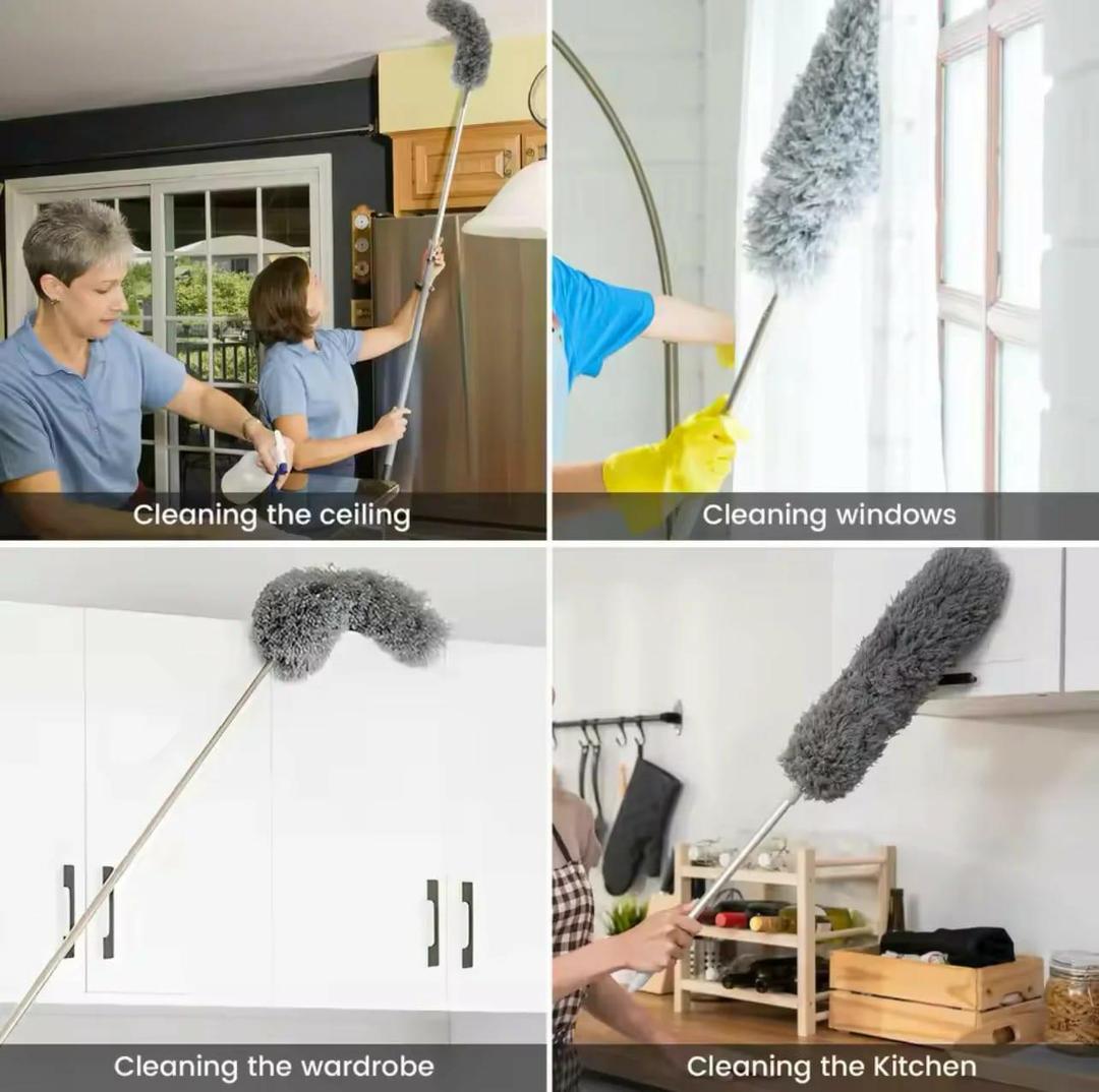 Aurevia™ Premium Microfiber Fan & Ceiling Duster