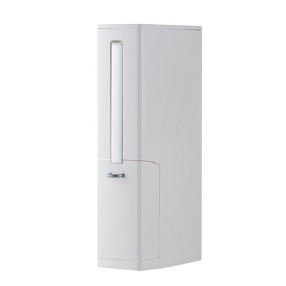 Aurevia Auto™ Modern Toilet Brush & Bin Set