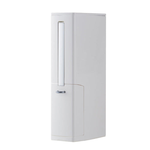 Aurevia Auto™ Modern Toilet Brush & Bin Set
